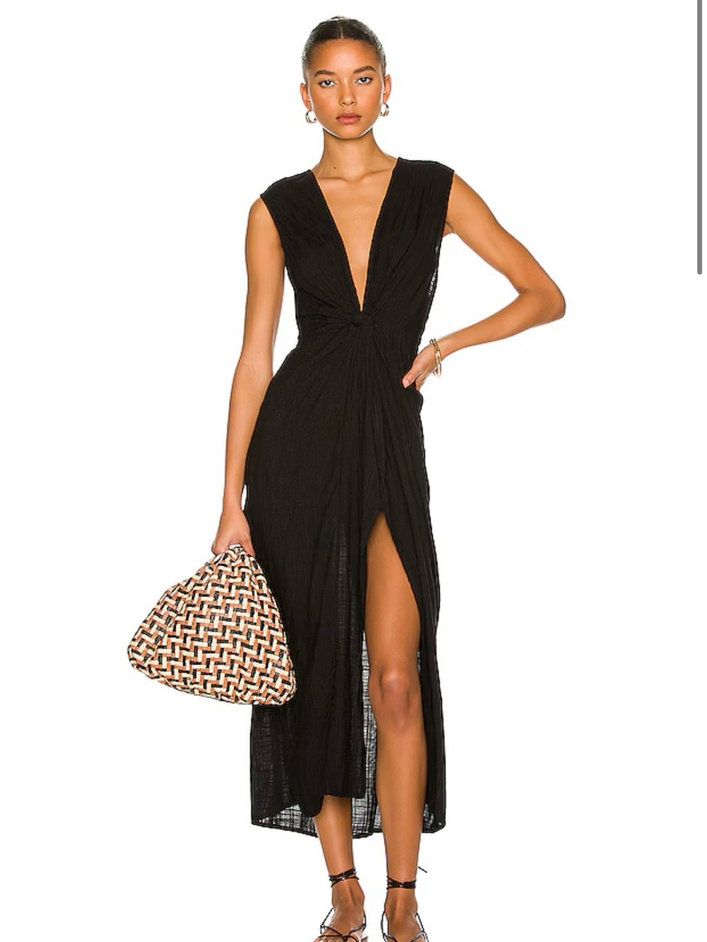 LSPACE Down The Line Cover Up in Black